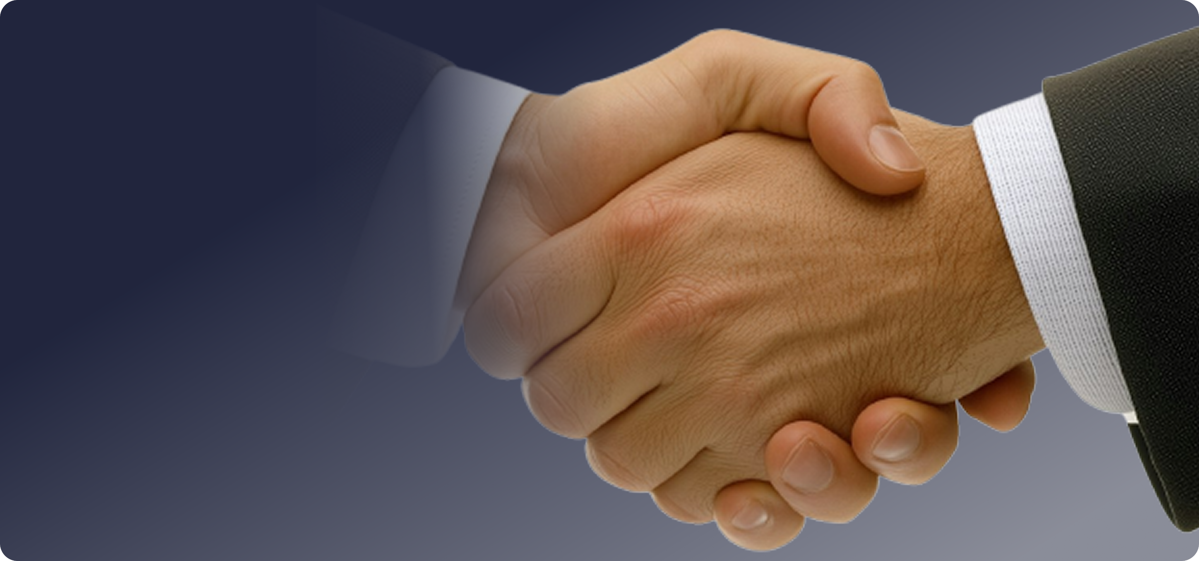 Partnership handshake